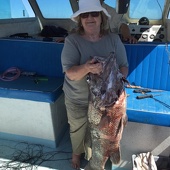^ CHRISSY with 19 kg Dhufish