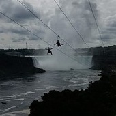 Jake & MaTriX Ziplining over Niagra Falls